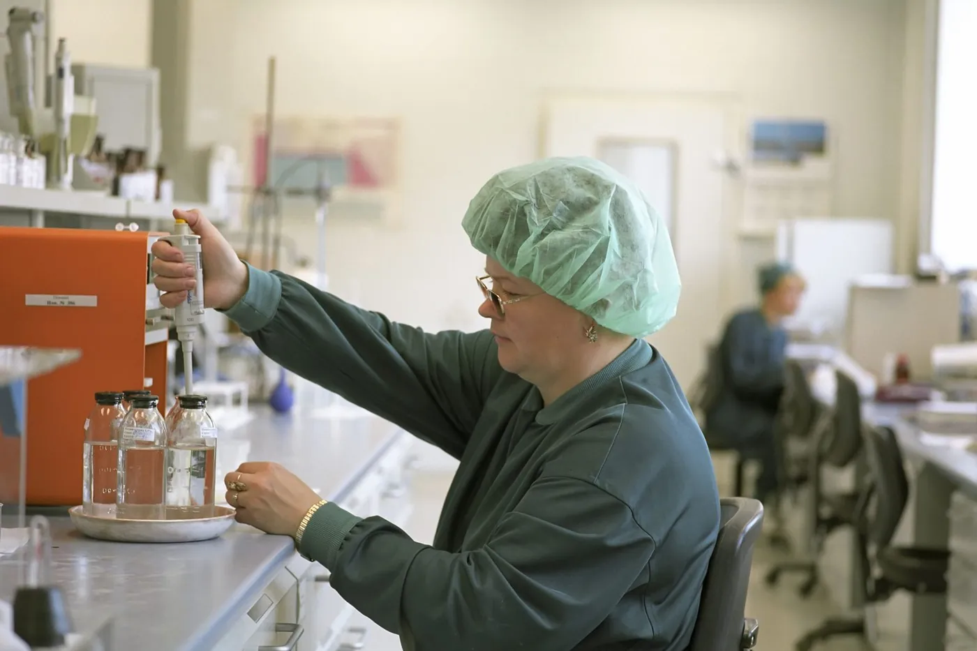 Laboratorio de control de calidad para productos de cosmética
