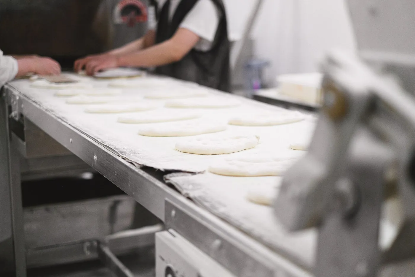 Línea de producción de panadería para vender productos alimentarios a supermercados