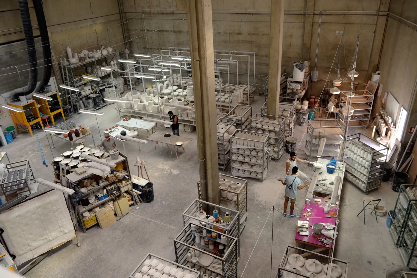 Fábrica de componentes cerámicos en Barcelona para proyectos de otras empresas